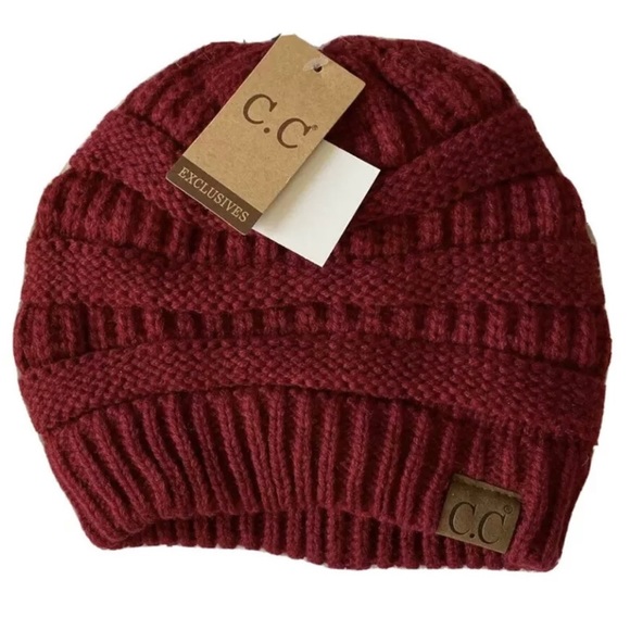 SOLD C.C Classic Unisex Beanie New In Bag - Picture 3 of 3